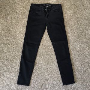 Black American Eagle Stretch Jeans
